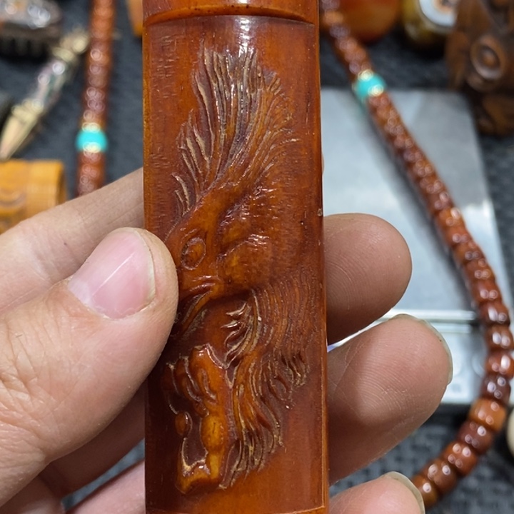 滴血莲花菩提吊坠