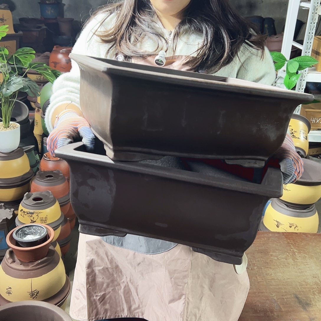 40+40素面马槽花盆花盆花盆