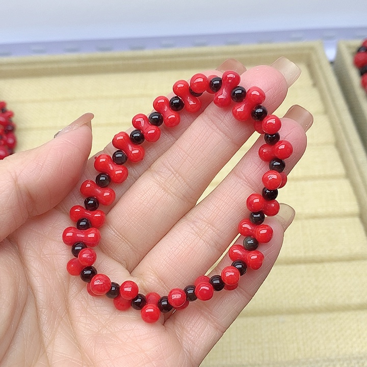 玛瑙/玉髓手链合金