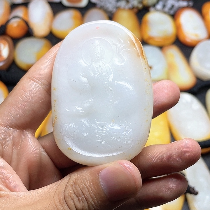 【闪购商品】和田玉未镶嵌颈饰春**冬