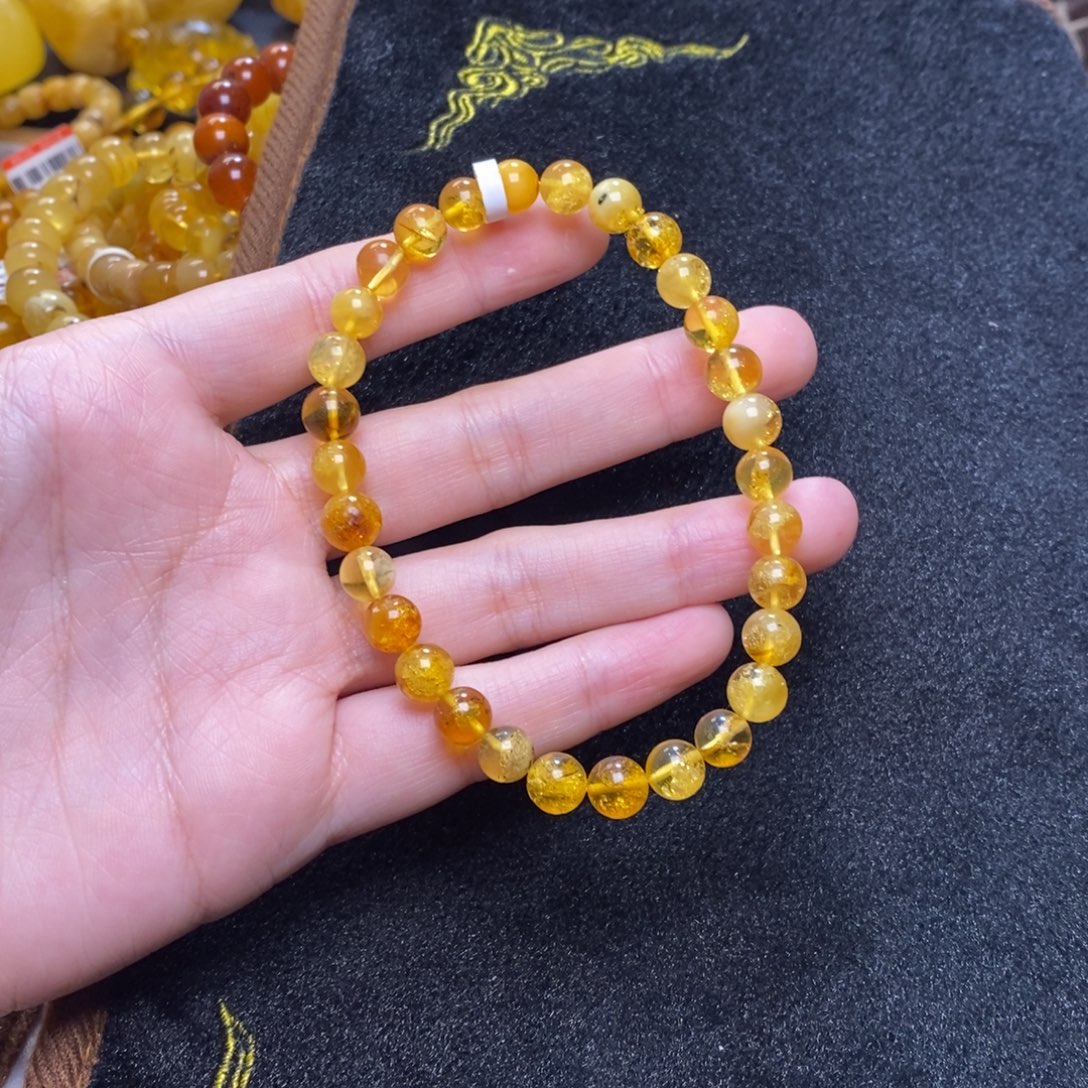 琥珀未镶嵌珠宝奇石