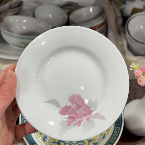 醴陵高温瓷釉下手绘12.5厘米二等