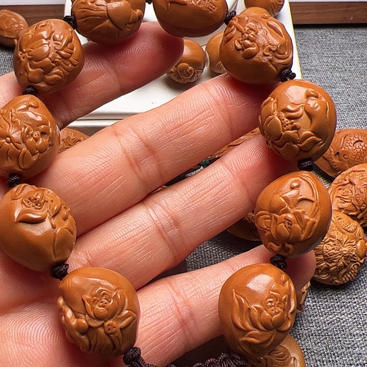 橄榄核手串/手链无相佛