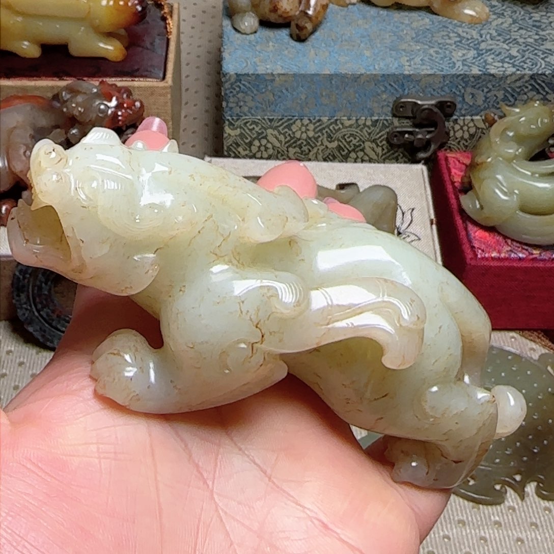 和田玉把件未镶嵌