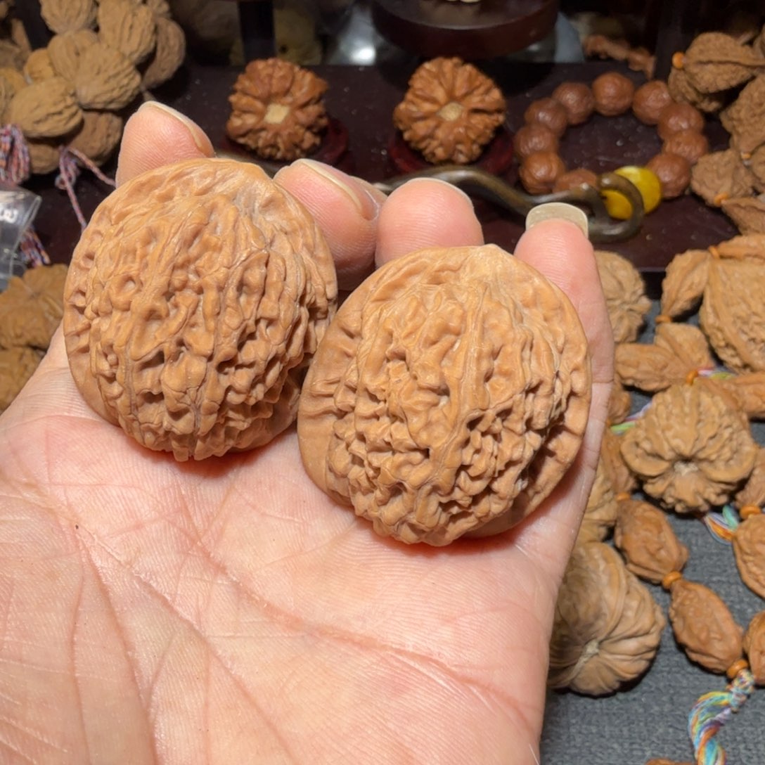 把件文玩核桃莲花38