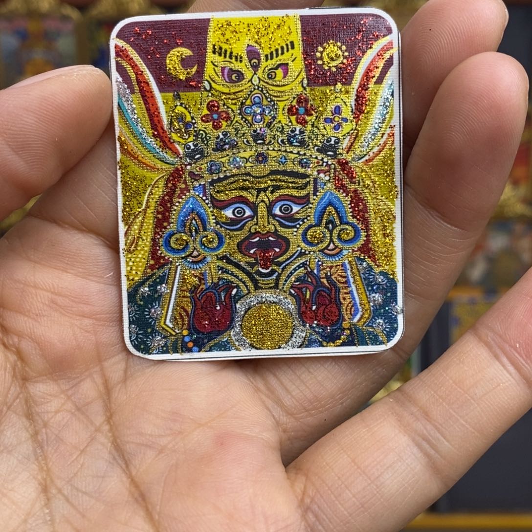 爷***°吊坠手绘唐卡扎基老师