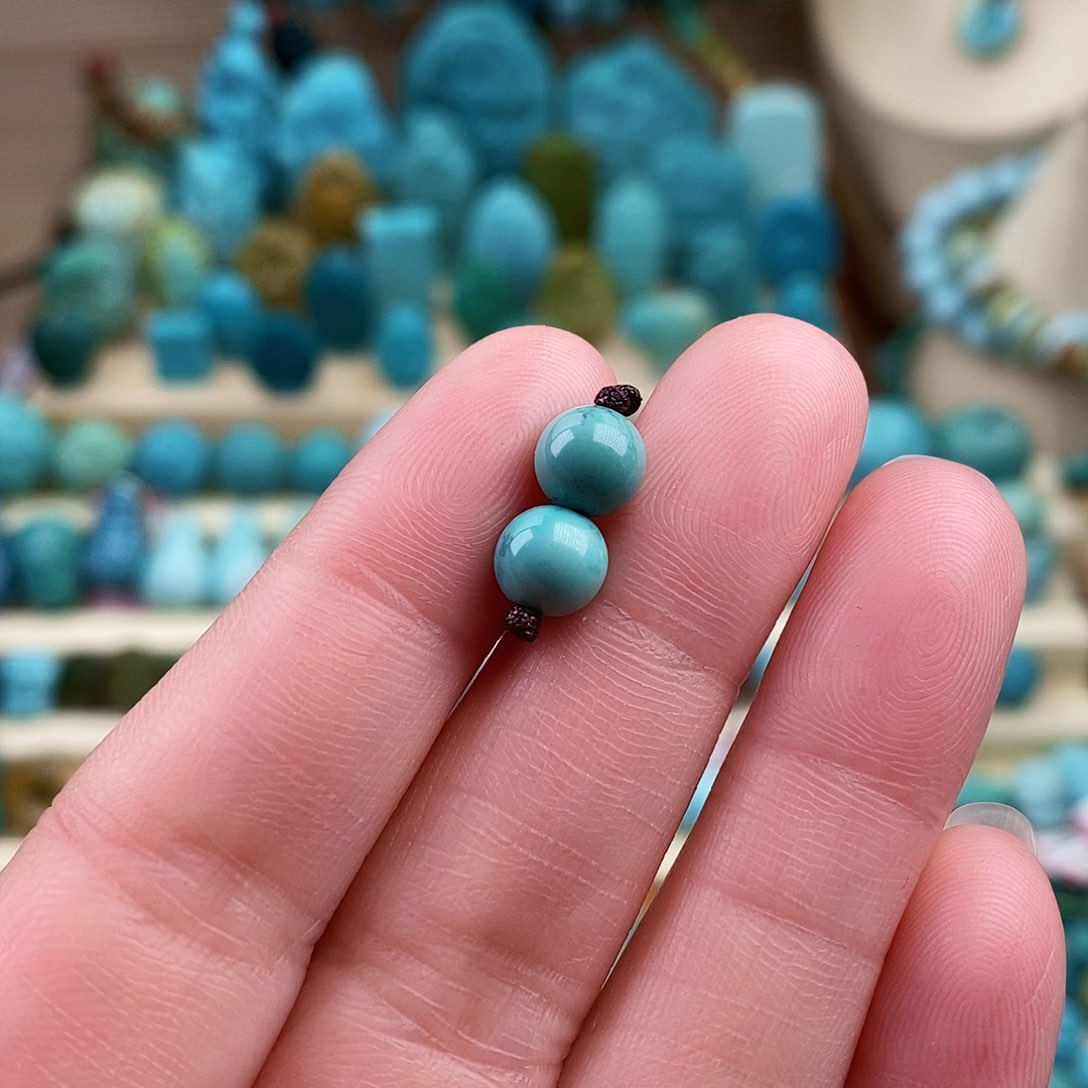 绿松石珠宝奇石未镶嵌