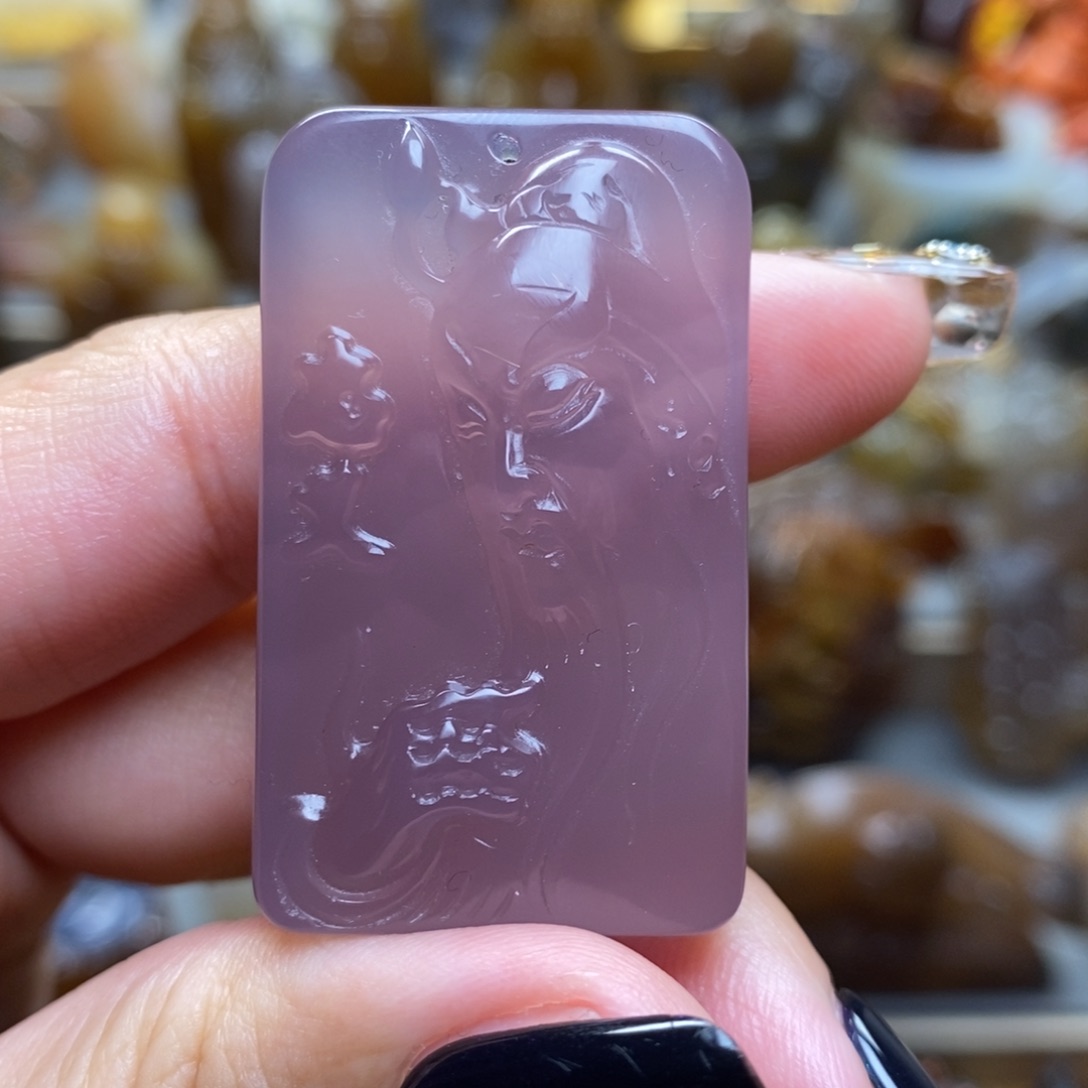 玛瑙/玉髓挂件未镶嵌