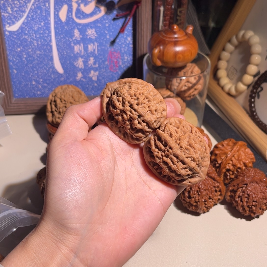 文玩核桃把件41金公子