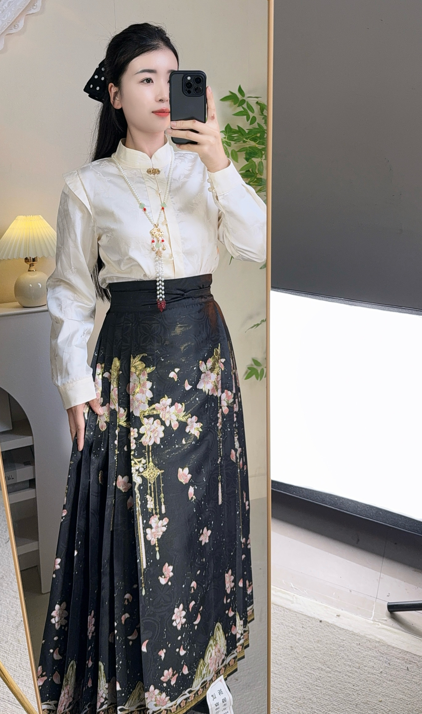【十里桃花】正版版权 四季款 马面裙织金缎面汉服日常国风爆款古风