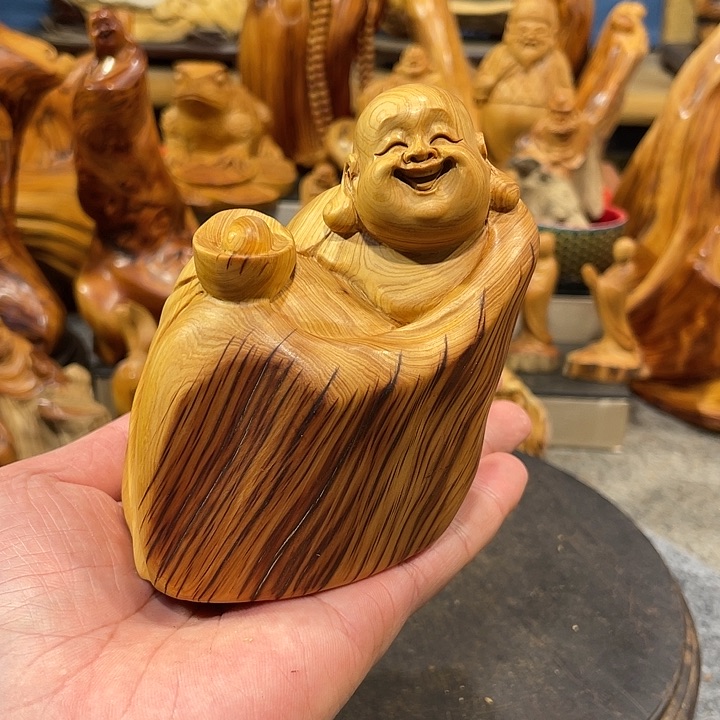 柏木（崖柏）太行崖柏根雕摆件