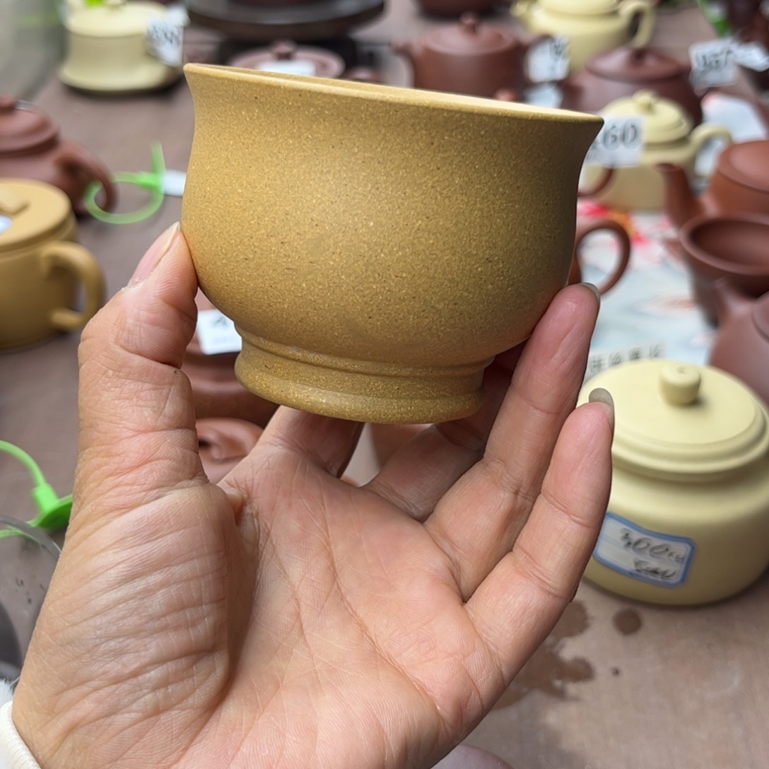 紫砂茶壶黄金段一堆150cc