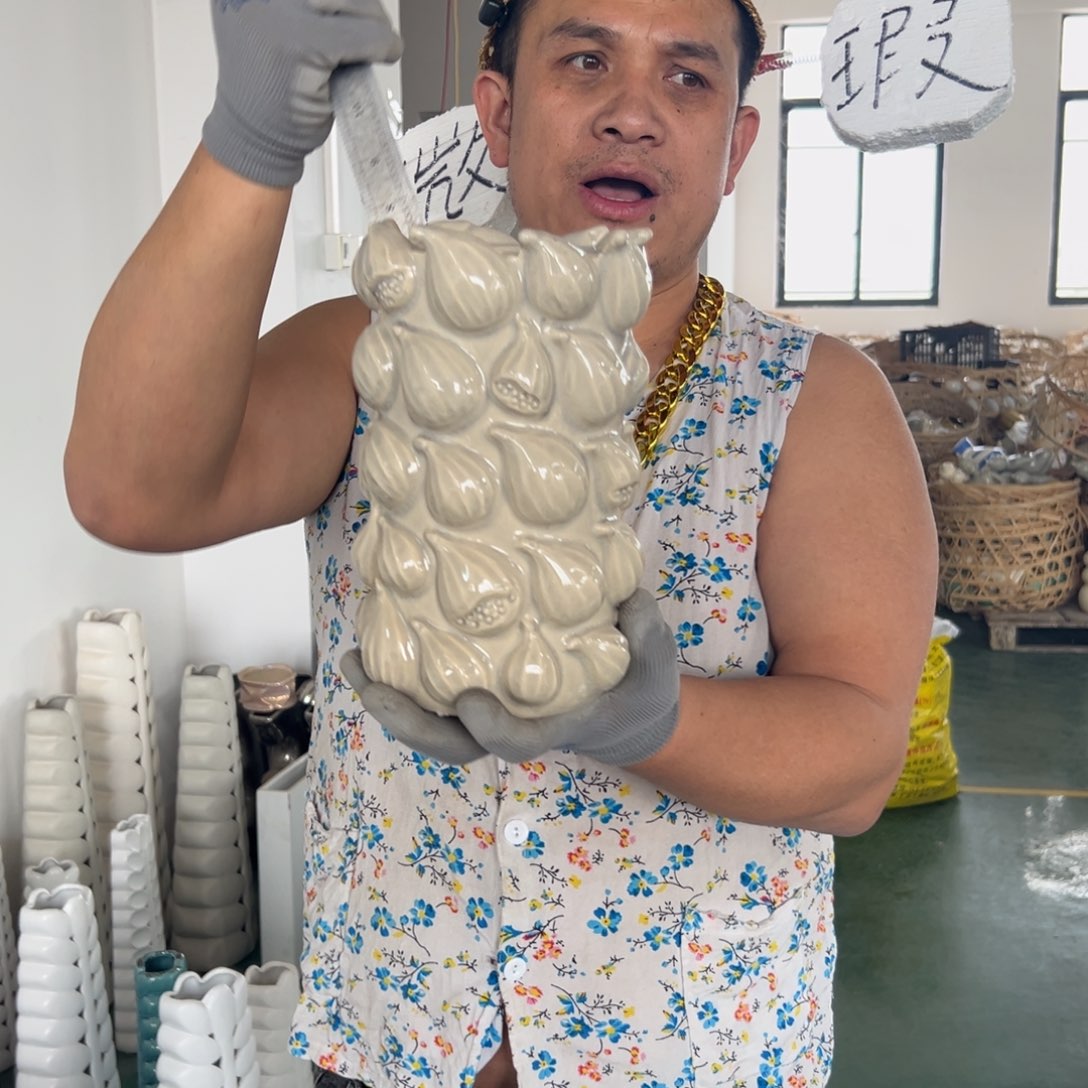 摆件101 号高中低温陶瓷工艺瓶（部分微瑕）