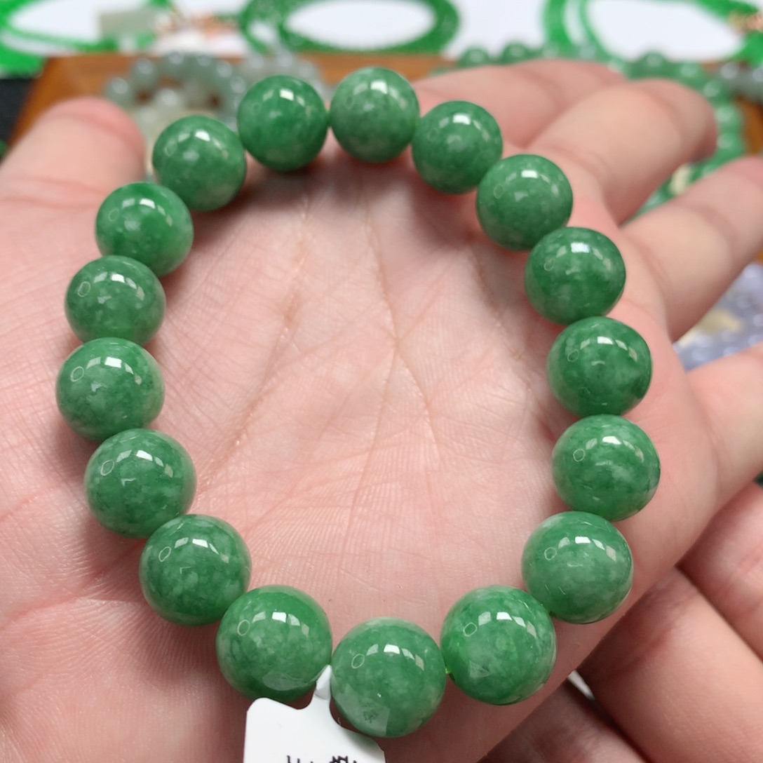 未镶嵌手链翡翠翡翠