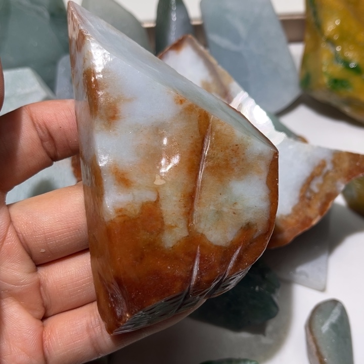 翡翠散珠翡翠边角料