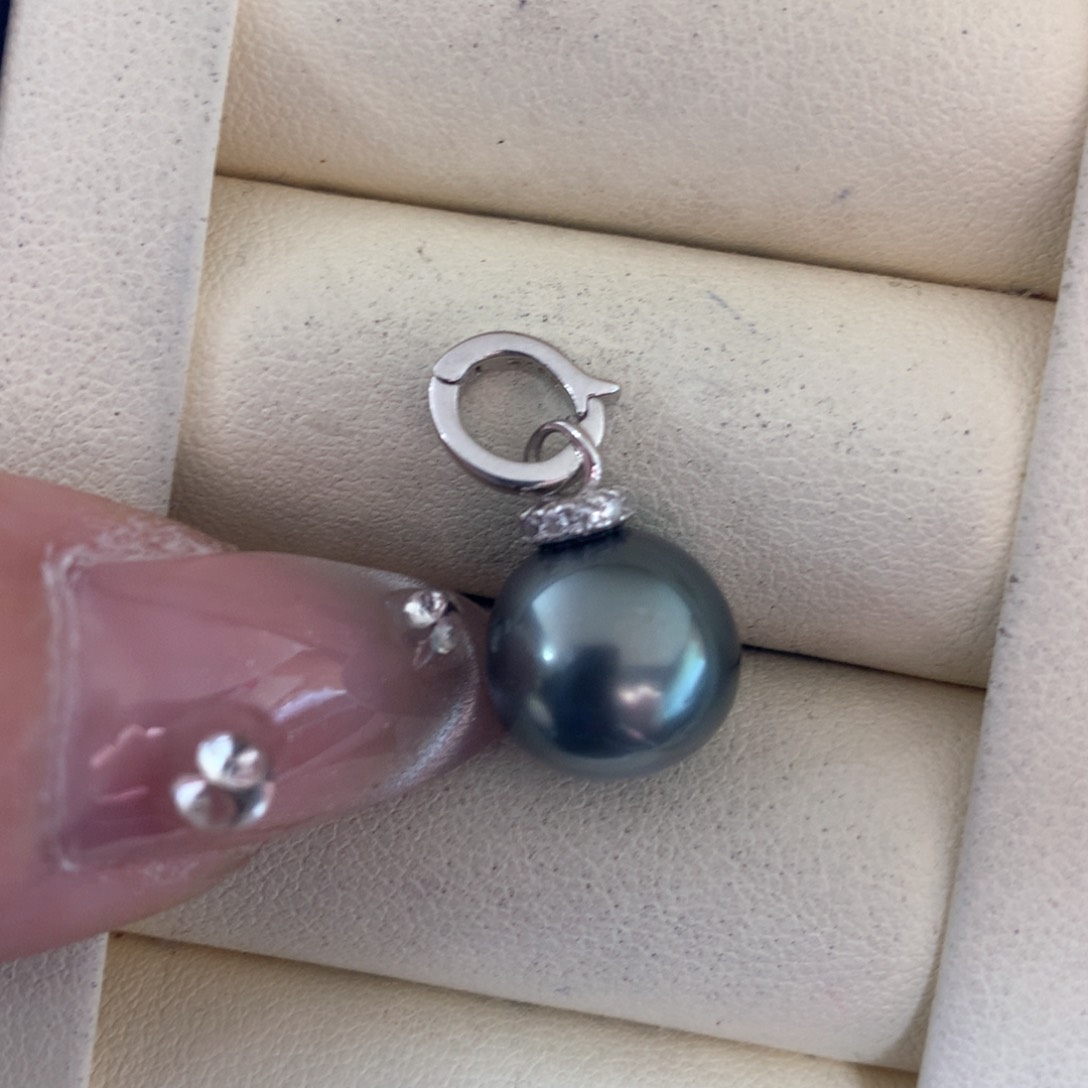 海水珍珠颈饰银S925镶嵌