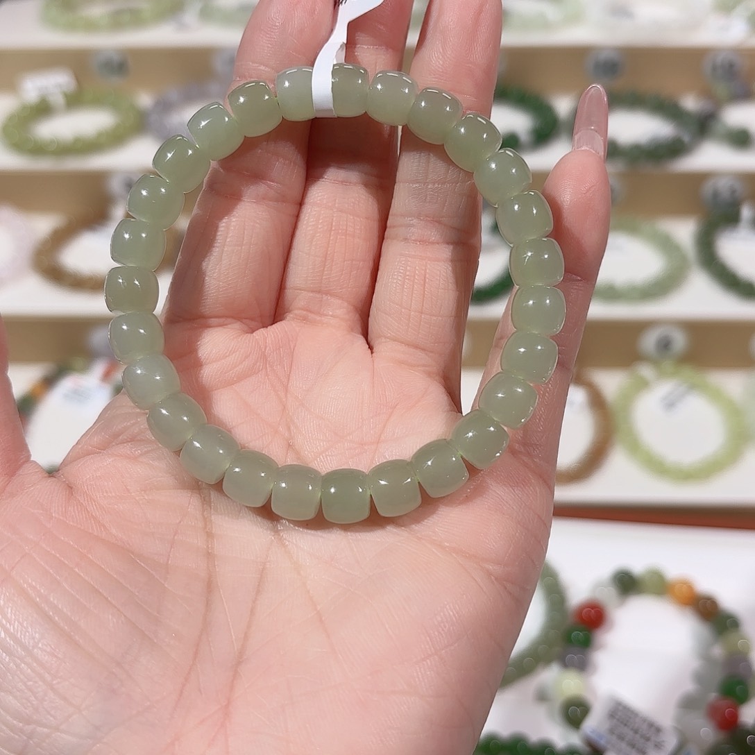 和田玉手链未镶嵌