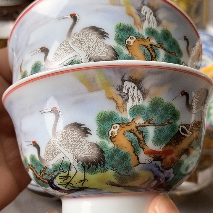 景德镇陶瓷藏式茶碗