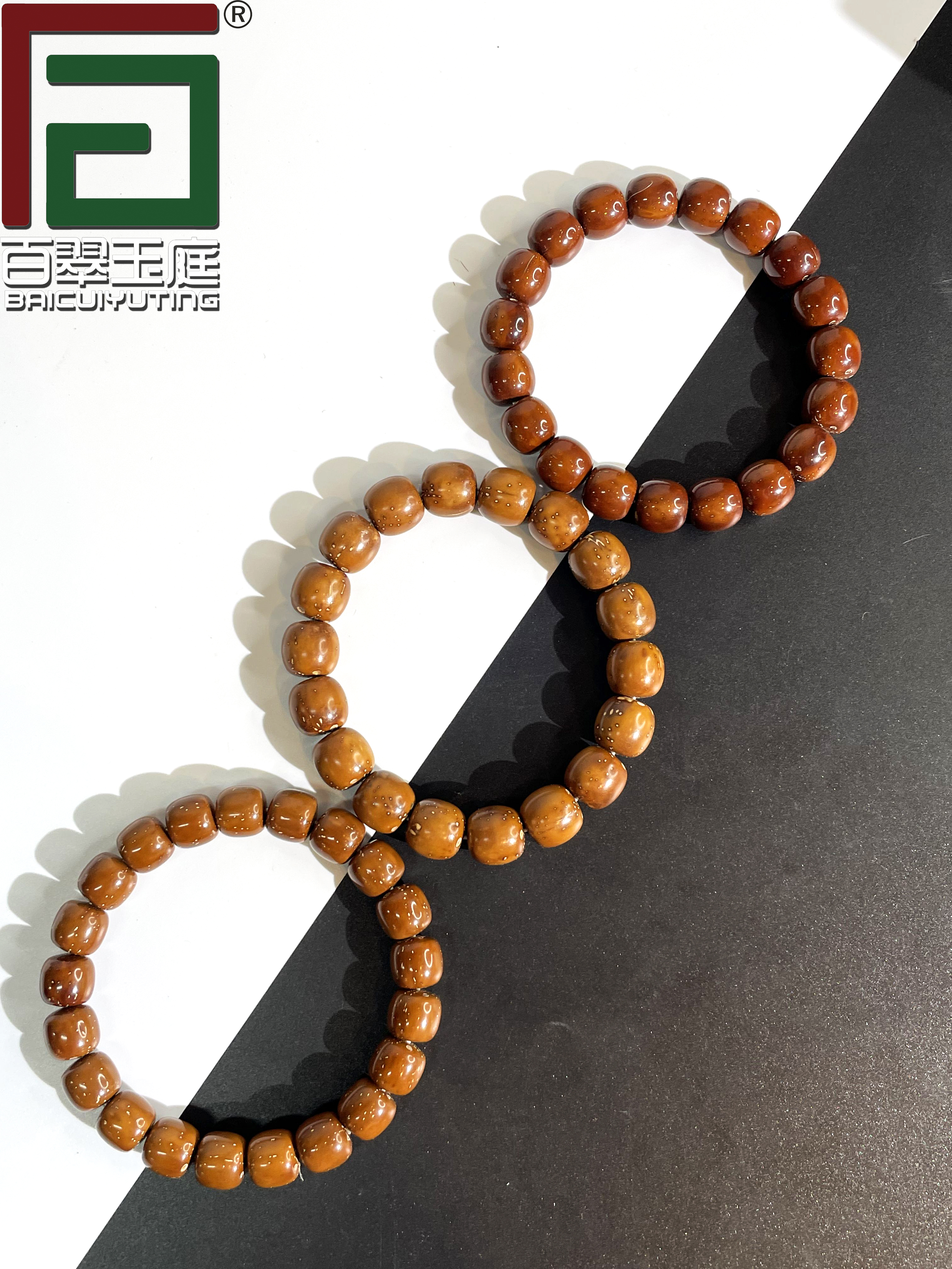 1039福利半实心老型卡11-13尺寸紫金鼠手串