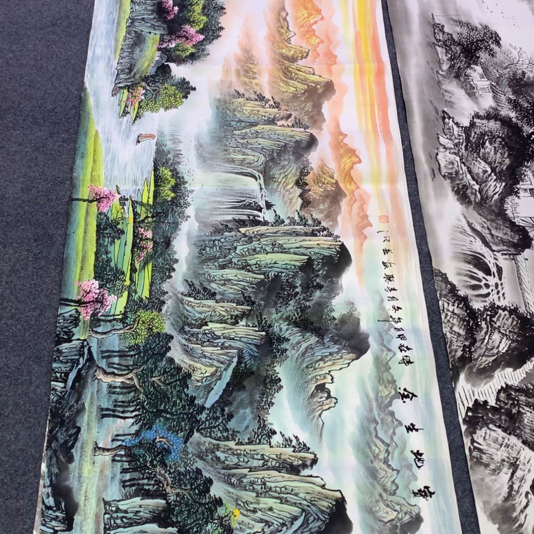 【闪购商品】莹***九年画艺术作品欣赏