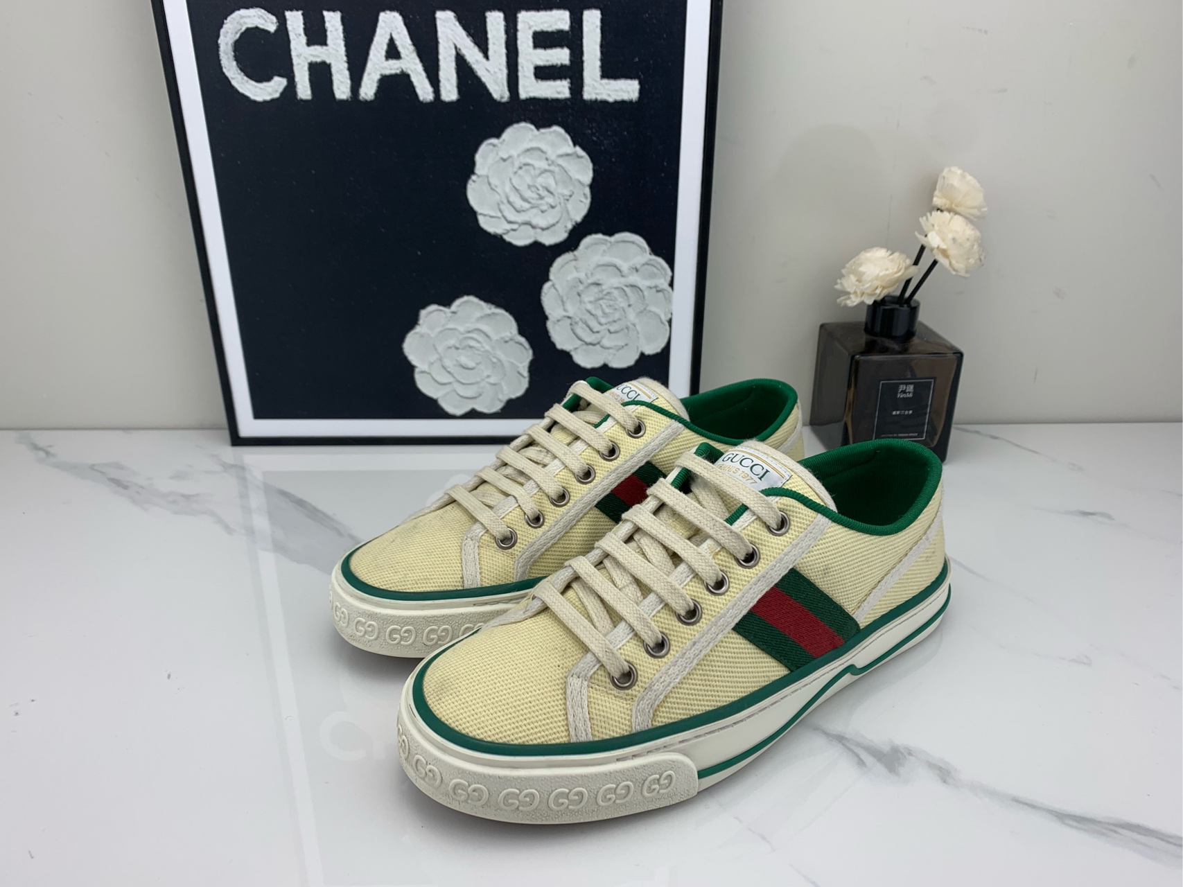 99新 GUCCI/古驰 Gucci古驰 1977系列 黄油 37码 原盒/nn00293