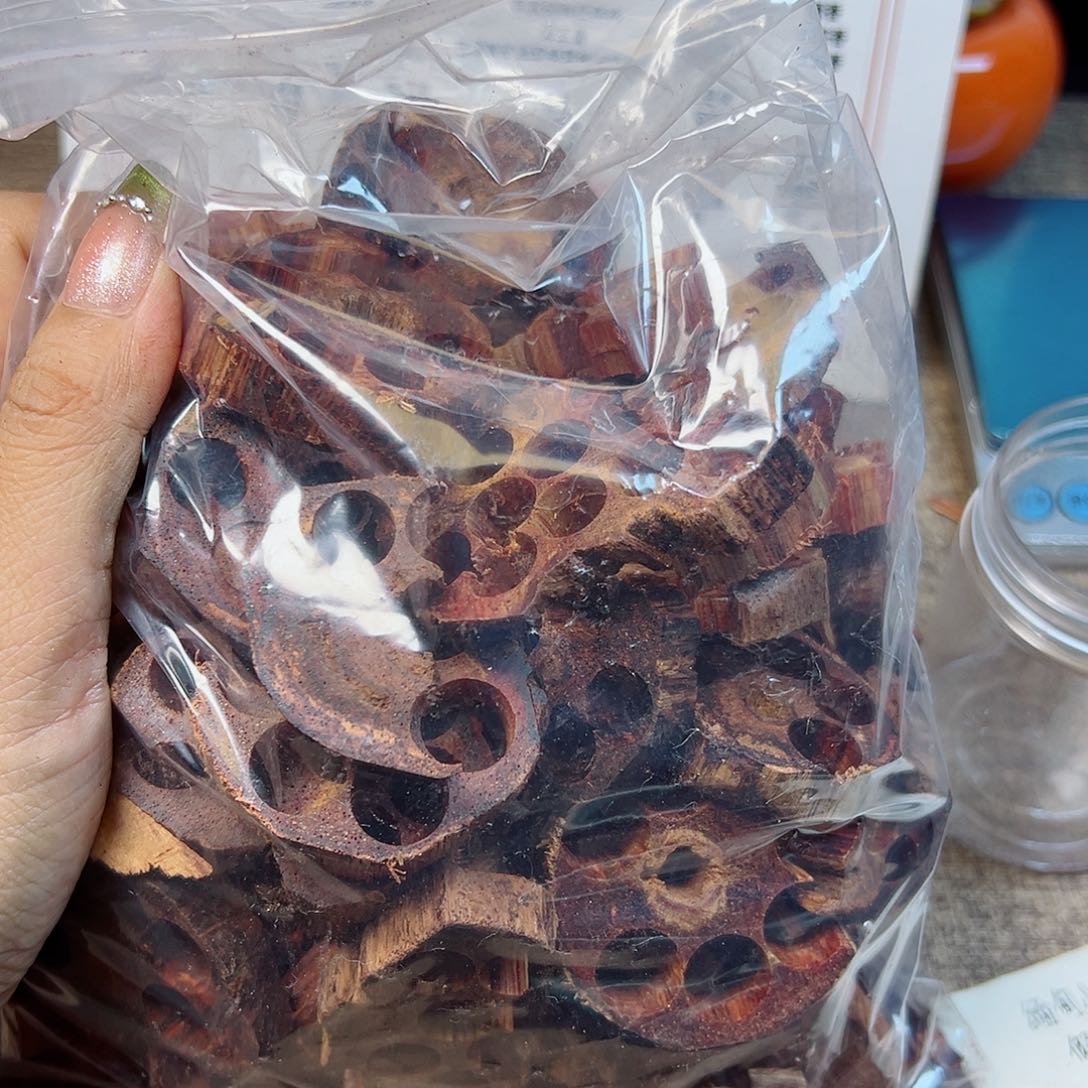 藤类降真香缅甸东枝料明黄油碎料1斤68.8