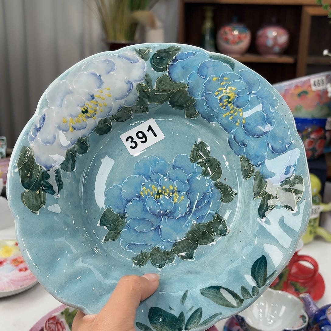 瓷片景德镇手绘高温釉下彩陶瓷茶具