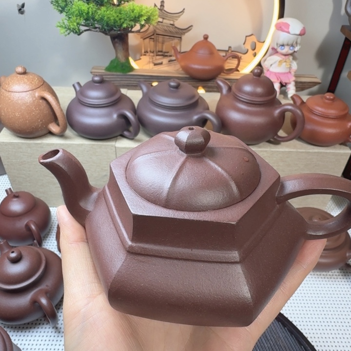 原矿紫泥六方300cc