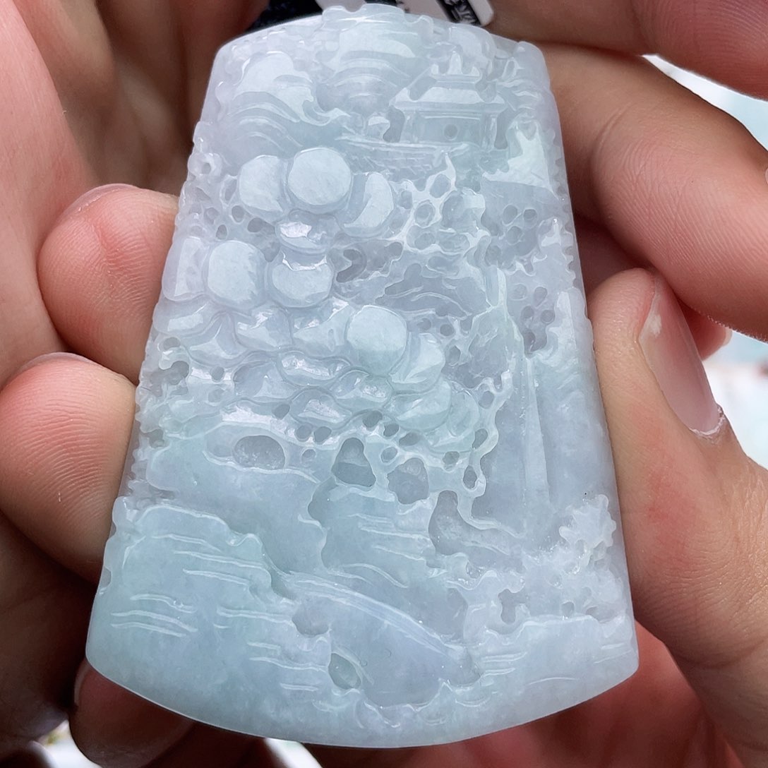 颈饰未镶嵌翡翠翡翠