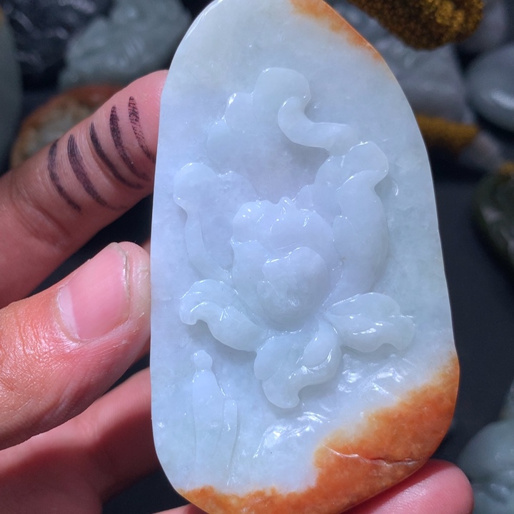 翡翠未镶嵌颈饰保真天然a货翡翠