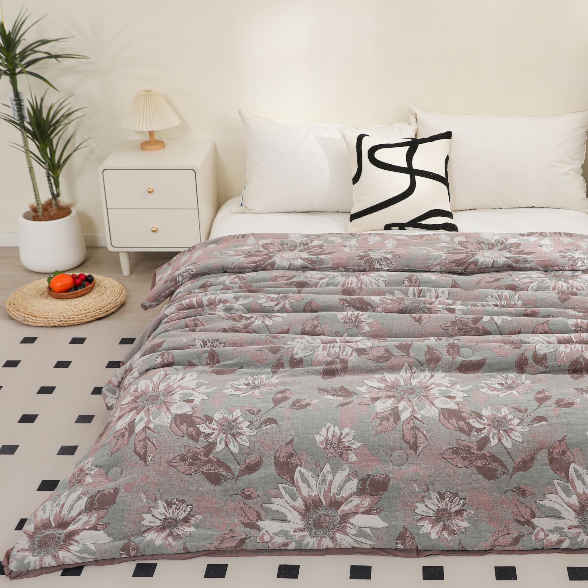 XDONGY（冬云家纺） 高端羊绒蛋白蓄热 向阳花开 小抱被