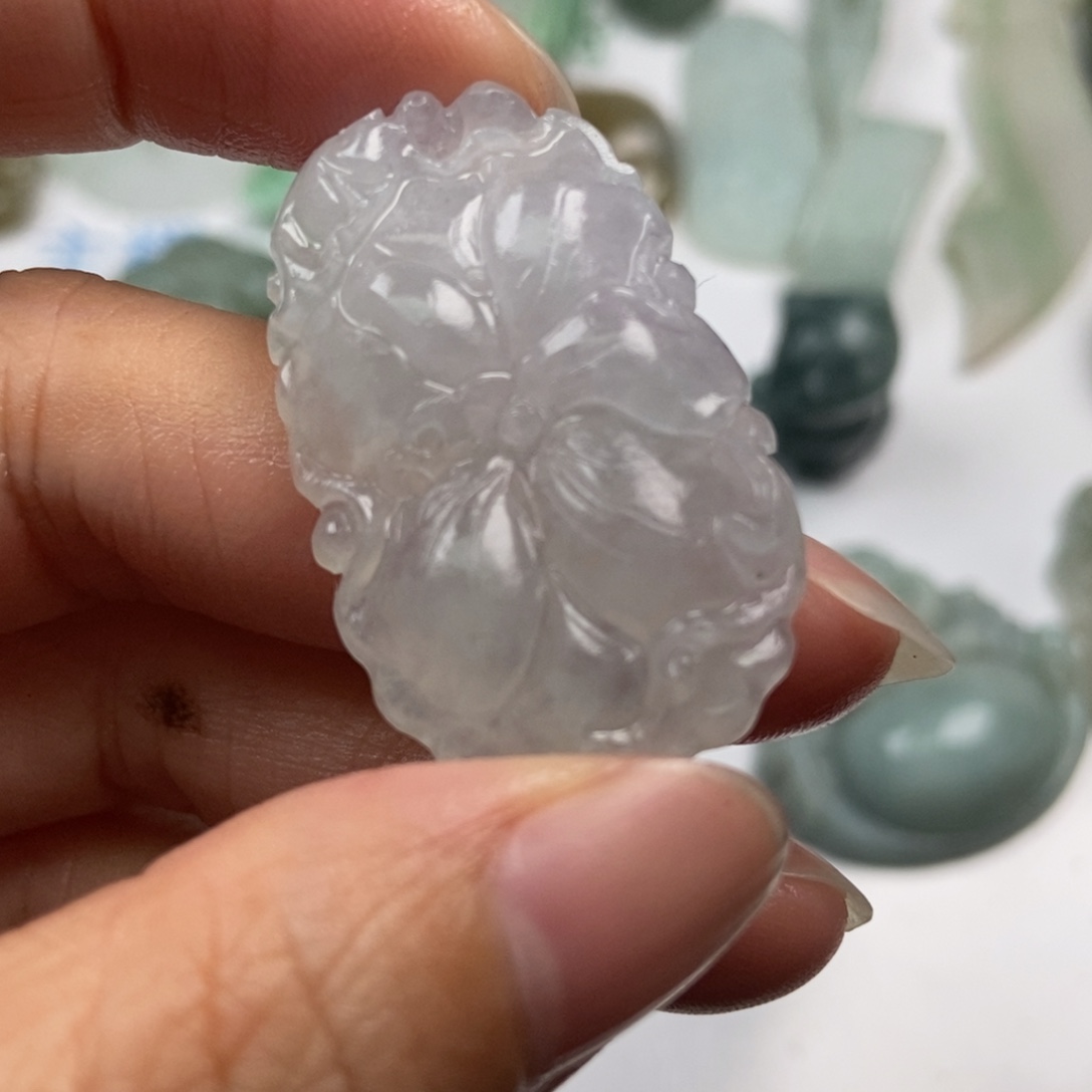 漂***孩定制翡翠未镶嵌翡翠