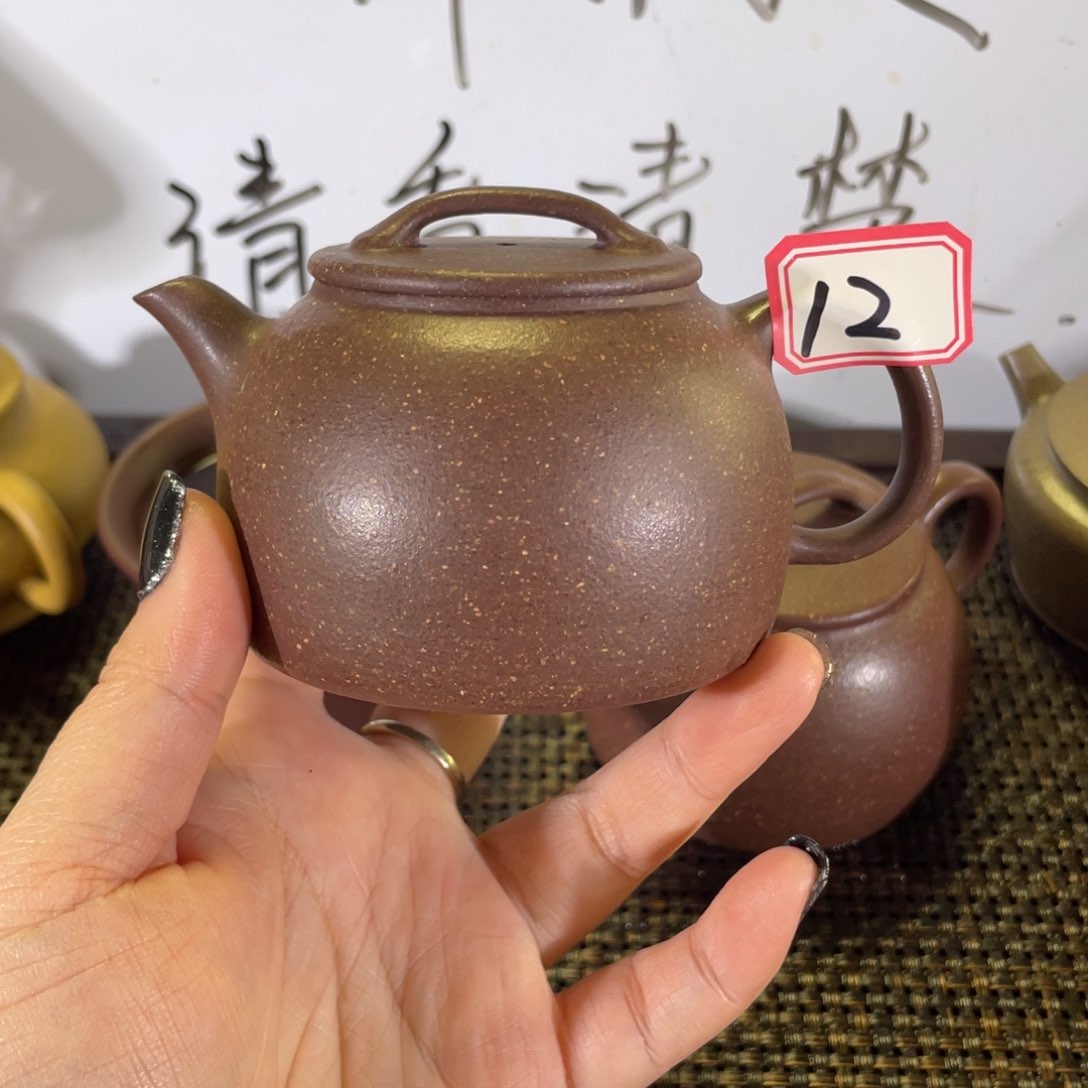 紫砂茶壶猫***袋古泉全手