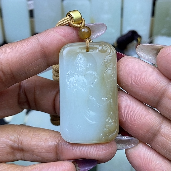 和田玉挂件未镶嵌