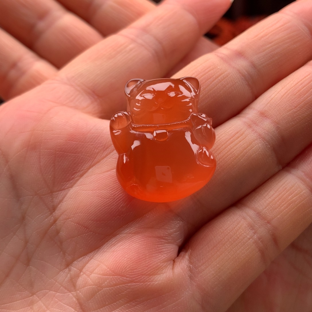 南红玛瑙手串未镶嵌