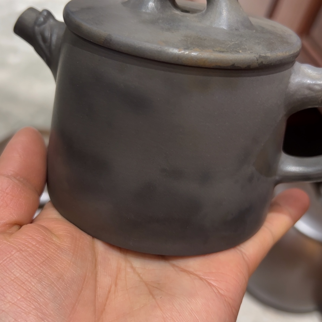 贵台龙窑柴烧茶壶69