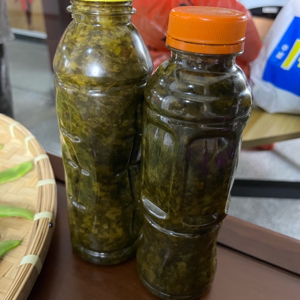 农户自制酸菜瓶装（自愿购买介意慎拍）