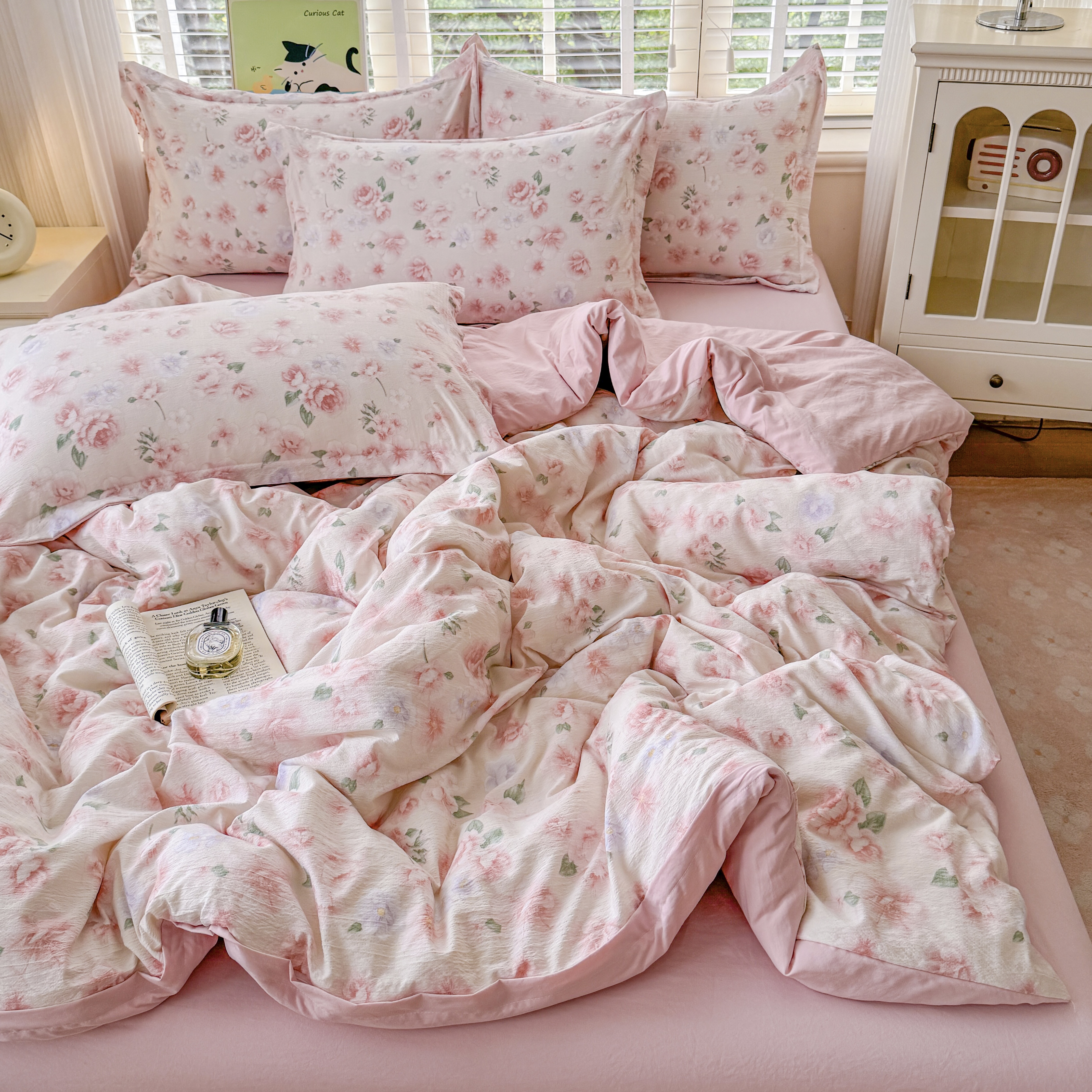 2025款新款云景沙四件套套件轻柔透气清新