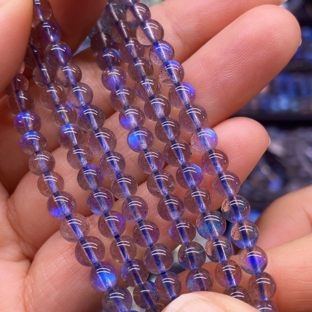 未镶嵌手串长石5.2左右