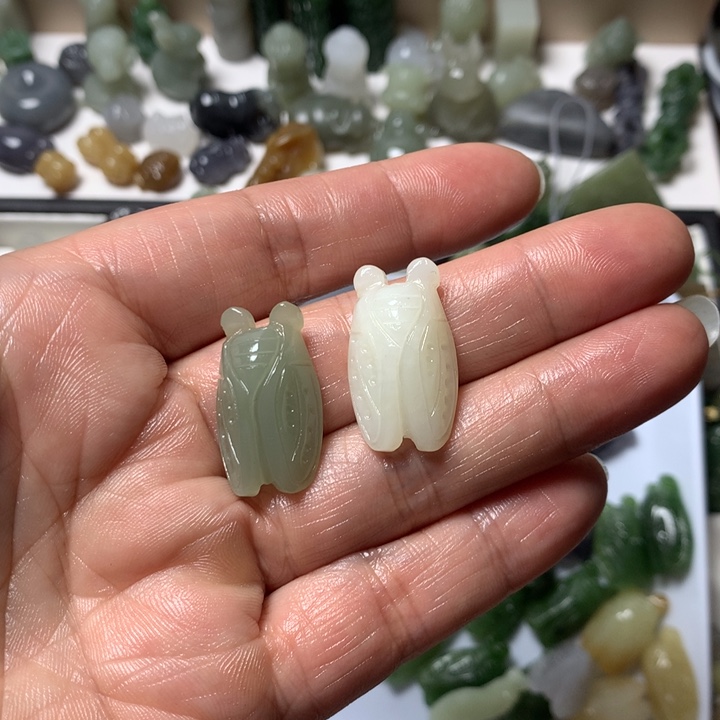 南***…和田玉（糖玉）未镶嵌珠宝奇石