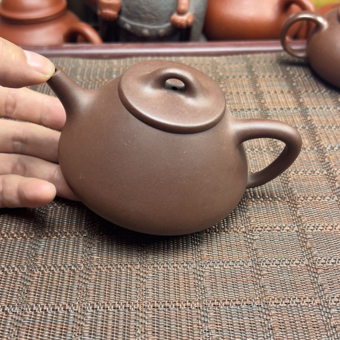 紫砂茶壶宜兴原矿紫砂壶240毫升容量