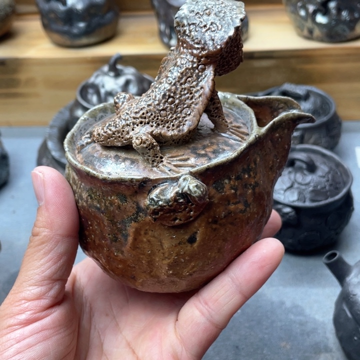 叶***候柴烧茶器福利柴器