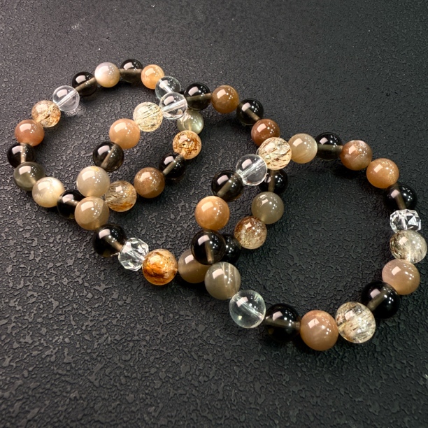 【小宝晶选】原创“卡布奇诺”单圈手链 多样性发一件 约10mm 979XBDX