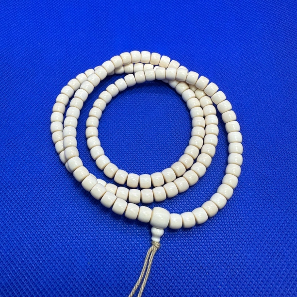 SX0353天然猛犸牙 直切6✖️5mm108颗