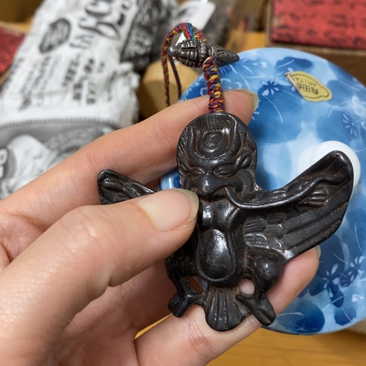 摆件中古工艺品一件