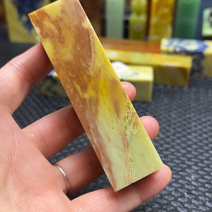 孤***泪青田石印章石印章石