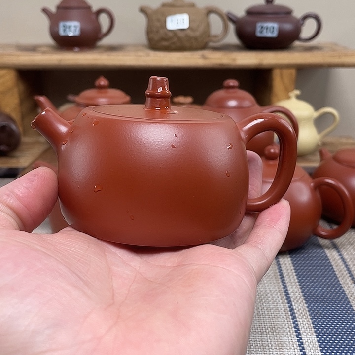 攒***星茶壶紫砂原矿手工紫砂壶