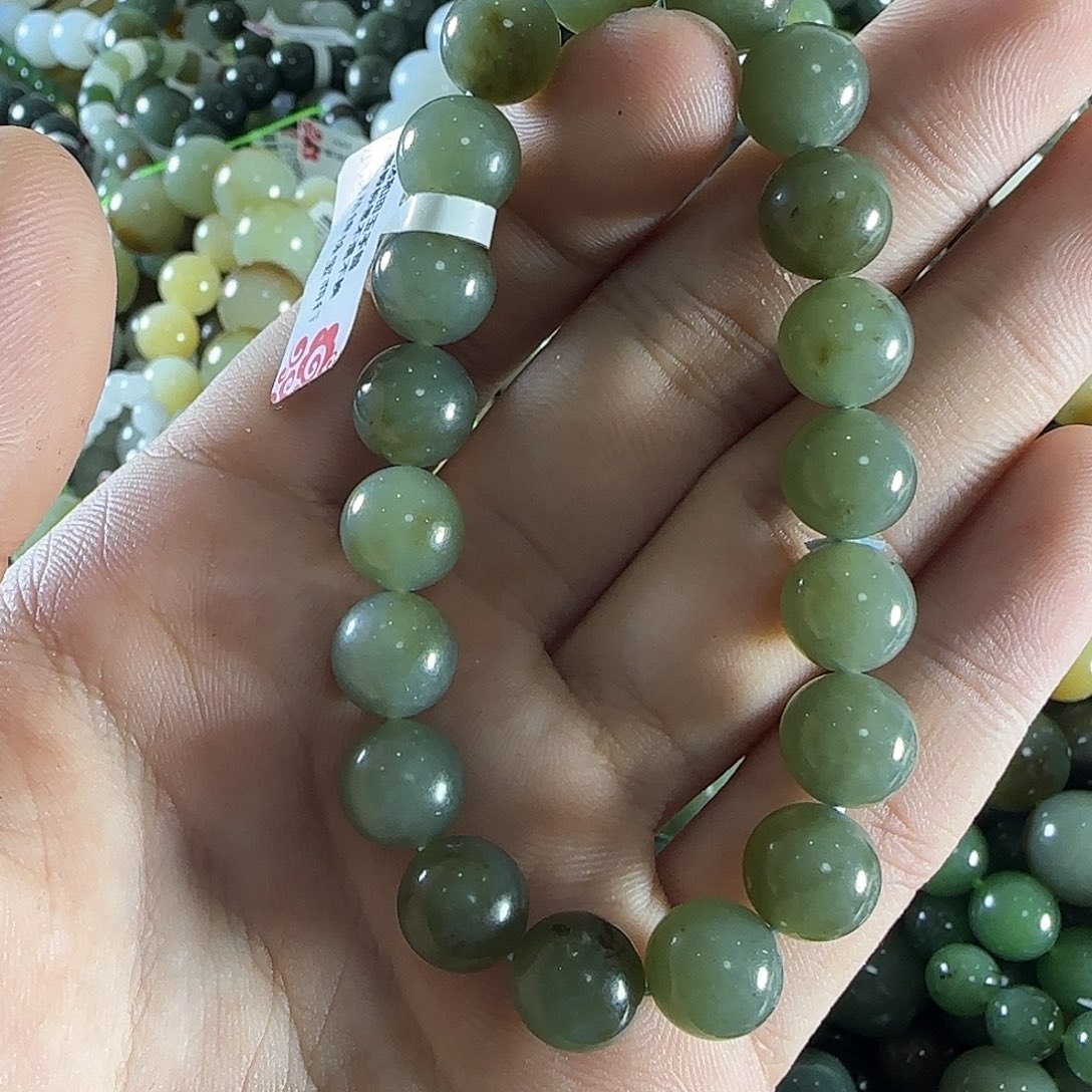 和田玉手链未镶嵌74