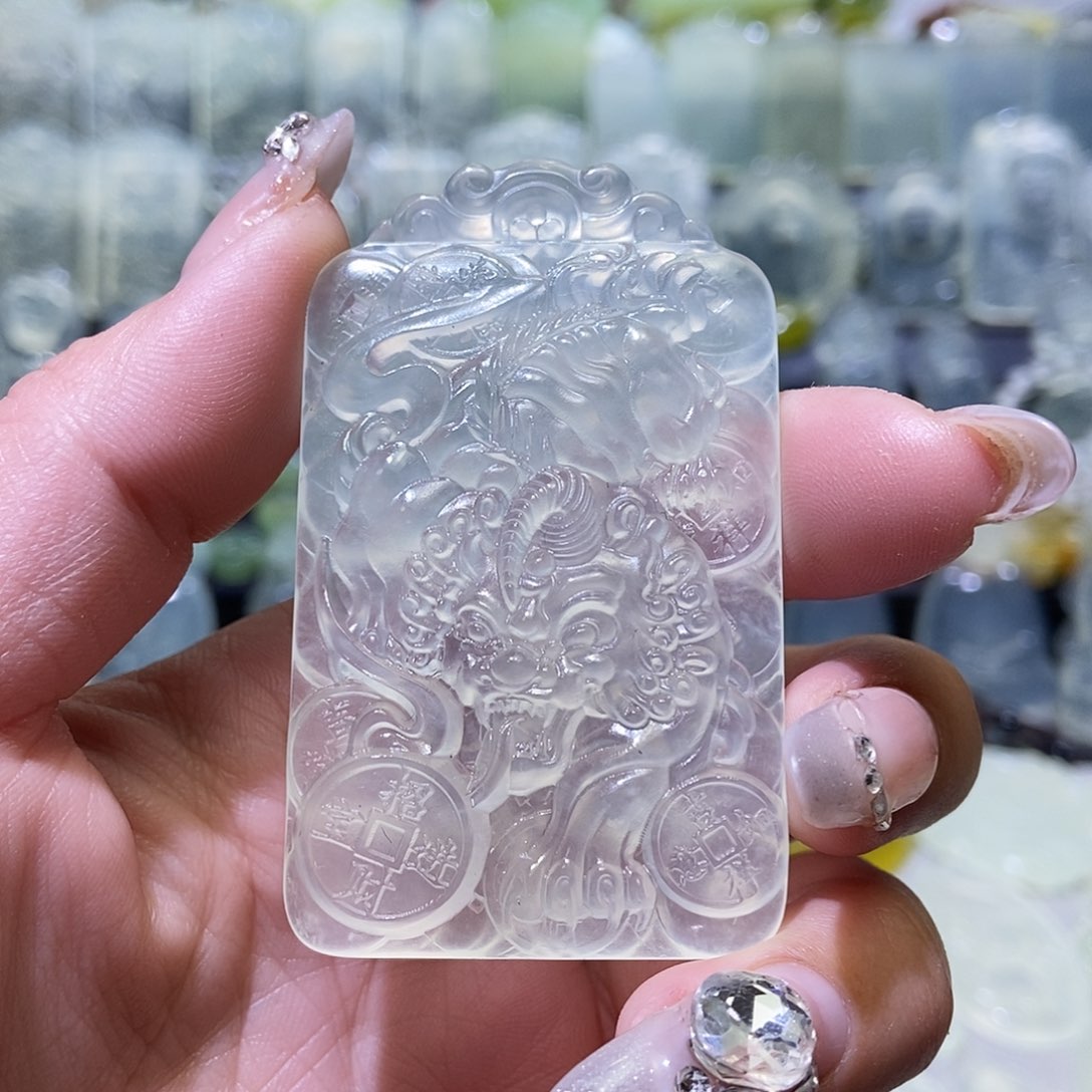 岫玉吊坠未镶嵌吊坠