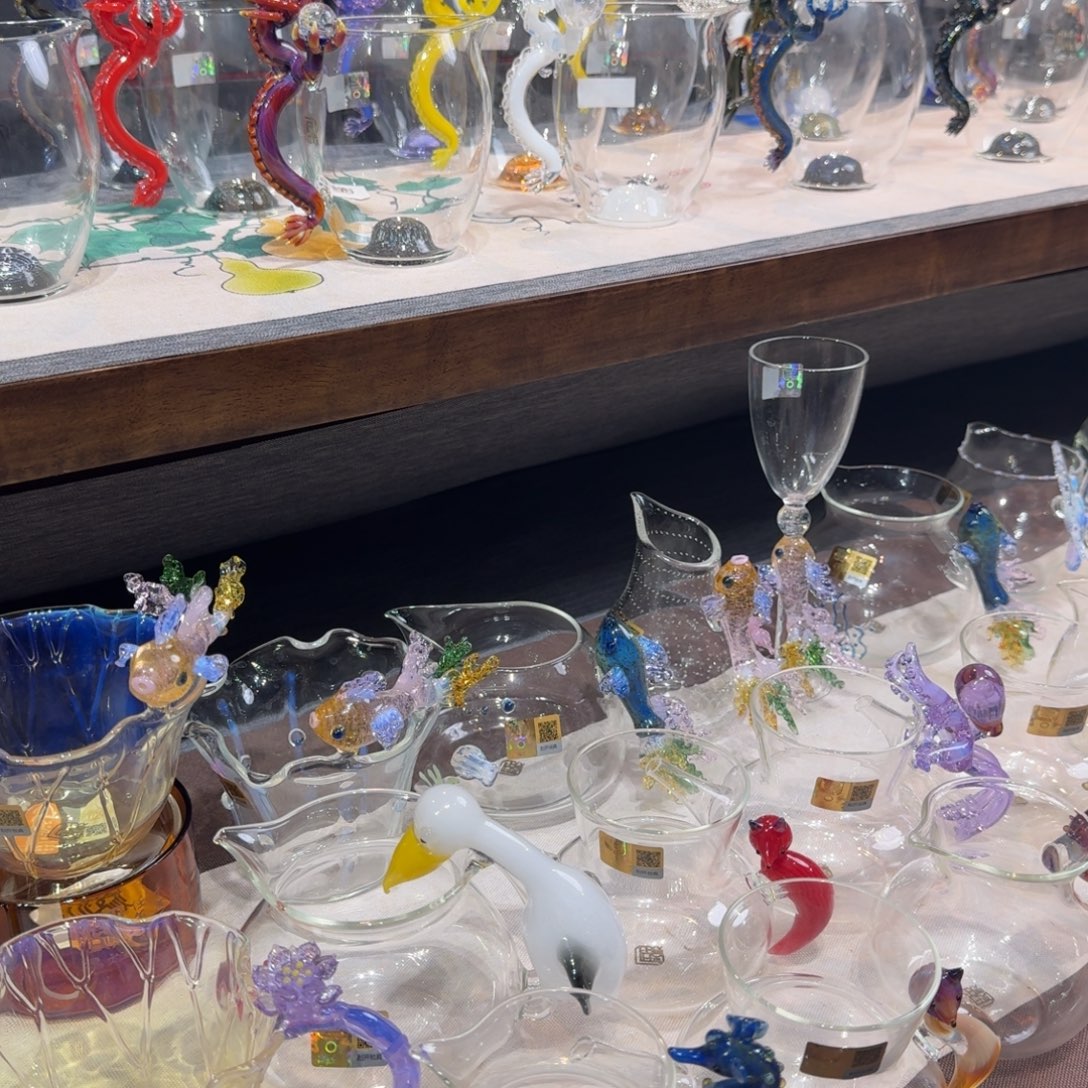 安***妮晶焱公道杯波澜水滴公杯